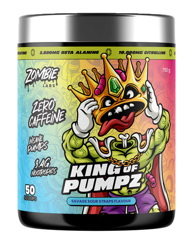 Load image into Gallery viewer, ZOMBIE LABS - KING OF PUMPZ (STIMZ FREE)  [50 Scoops]
