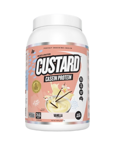 Muscle Nation CUSTARD CASEIN PROTEIN - Vanilla