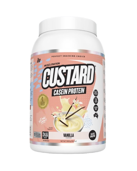 Muscle Nation CUSTARD CASEIN PROTEIN - Vanilla