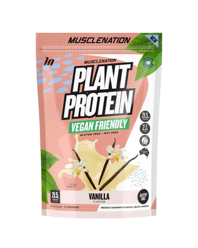 100% NATURAL PLANT BASED PROTEIN - VANILLA