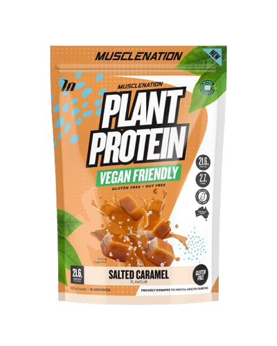 100% NATURAL PLANT BASED PROTEIN - SALTED CARAMEL