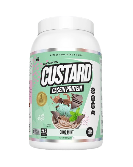 Muscle Nation CUSTARD CASEIN PROTEIN - Choc Mint