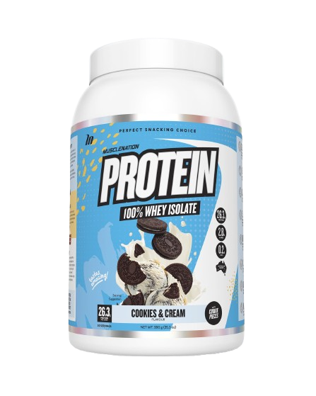 Load image into Gallery viewer, Muscle Nation PROTEIN 100% WHEY ISOLATE - COOKIES &amp; CREAM
