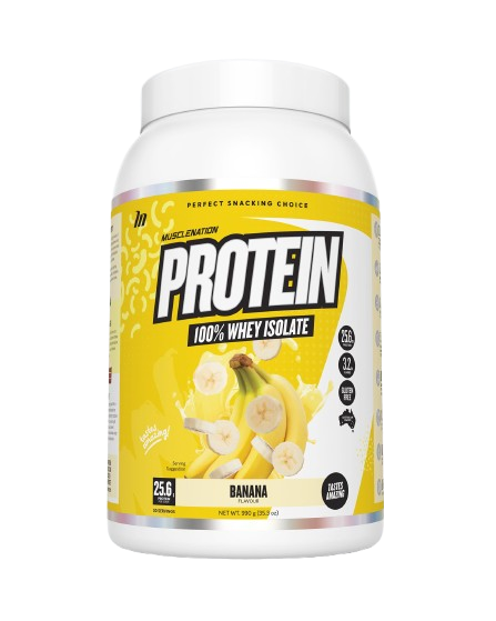 Load image into Gallery viewer, Muscle Nation PROTEIN 100% WHEY ISOLATE - BANANA
