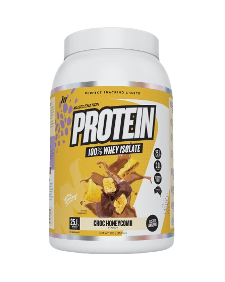 Load image into Gallery viewer, Muscle Nation PROTEIN 100% WHEY ISOLATE - CHOC HONEYCOMB
