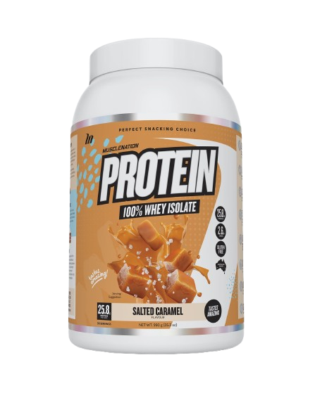 Load image into Gallery viewer, Muscle Nation PROTEIN 100% WHEY ISOLATE - SALTED CARAMEL
