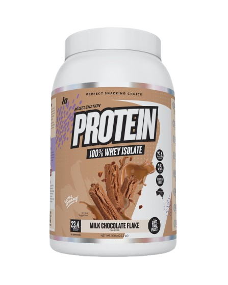 Load image into Gallery viewer, Muscle Nation PROTEIN 100% WHEY ISOLATE - MILK CHOCOLATE FLAKE
