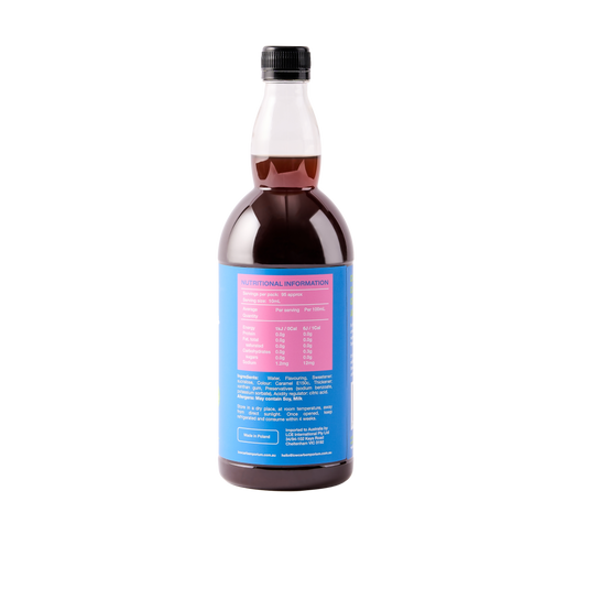 Zero Sugar Coffee Syrup - Caramel Flavoured - 950mL