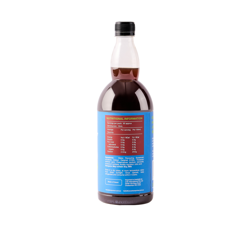 Load image into Gallery viewer, Zero Sugar Coffee Syrup - Hazelnut Flavoured - 950mL
