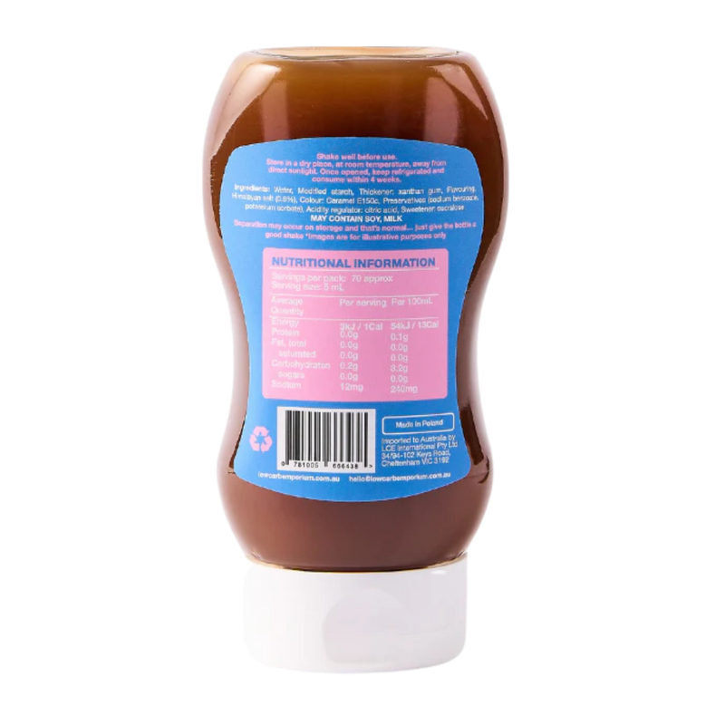 Load image into Gallery viewer, No Added Sugar Salted Caramel Sauce - 350mL
