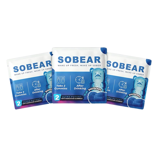 SOBEAR ANTI HANGOVER GUMMY Single Serves