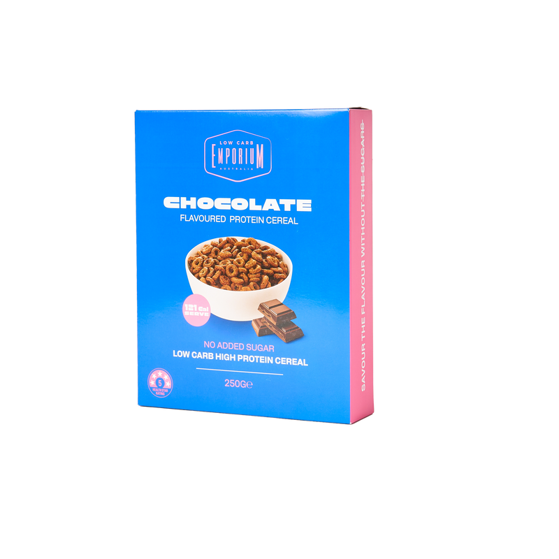 Load image into Gallery viewer, Low Carb Protein Cereal - Chocolate Flavour - 250g
