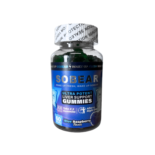 SOBEAR ANTI HANGOVER GUMMIES BOTTLE (30 SERVES)