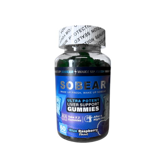 SOBEAR ANTI HANGOVER GUMMIES BOTTLE (30 SERVES)