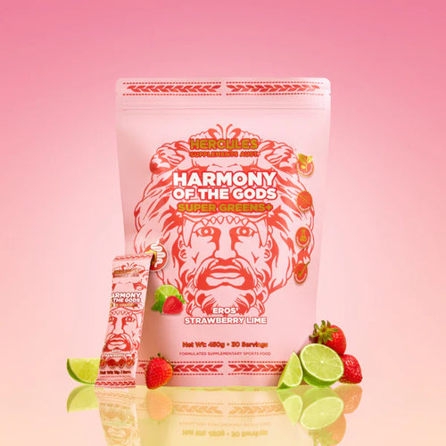 HERCULES Harmony of the Gods - Super Greens+ Eros Strawberry Lime