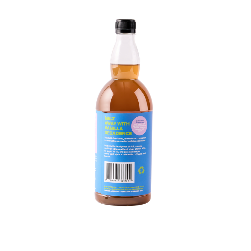 Load image into Gallery viewer, Zero Sugar Coffee Syrup - Vanilla Flavoured - 950mL
