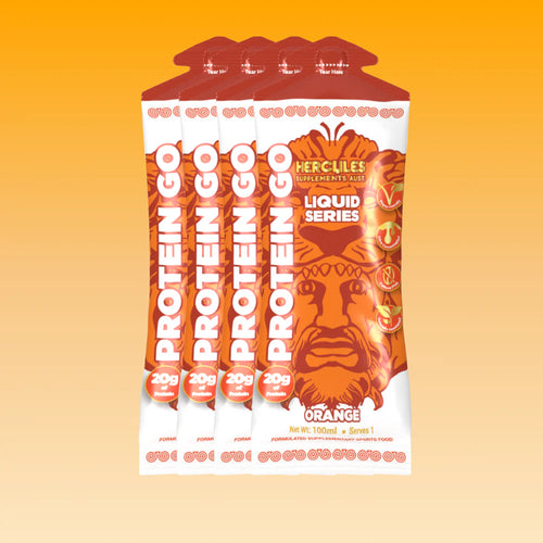 HERCULES Protein Go - Protein Gel Sachet Orange (cases of 30)