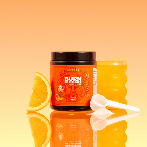 HERCULES Burn of the Gods Fat Burner - Zeus's Orange (60 serves)