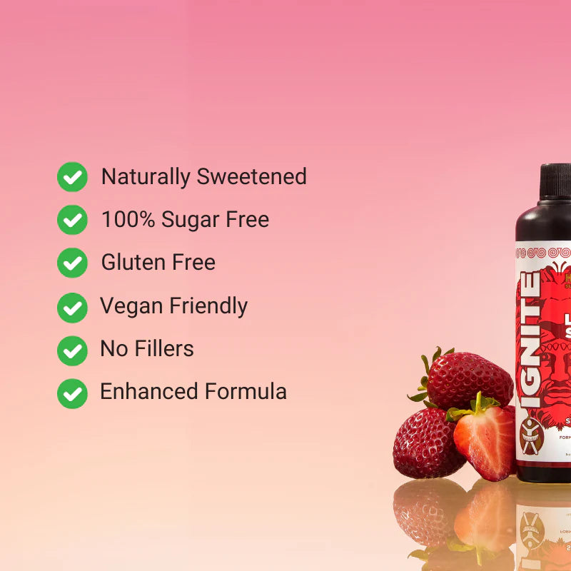 Load image into Gallery viewer, HERCULES Ignite - Non-Stim Liquid Shred Formula Strawberry
