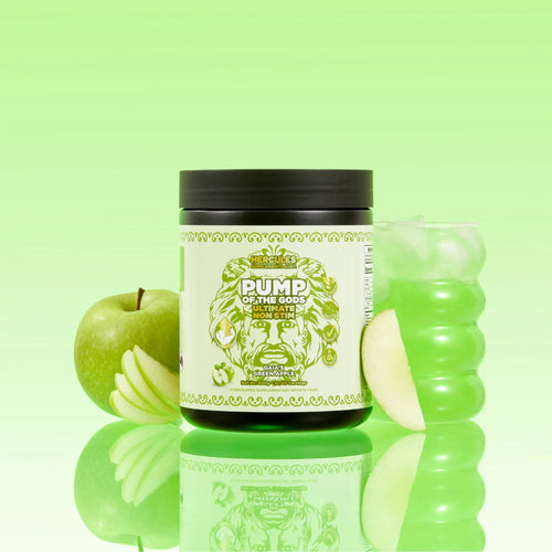 HERCULES Pump of the Gods- Ultimate Non Stim Pre-Workout - Gaia's Green Apple