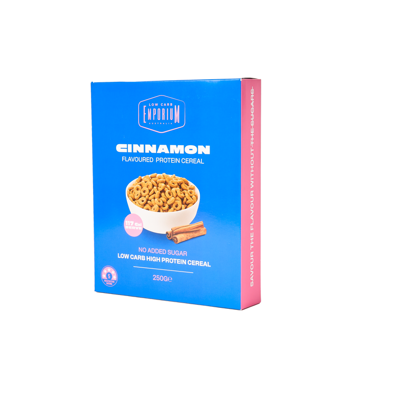 Load image into Gallery viewer, Low Carb Protein Cereal - Cinnamon Flavour - 250g
