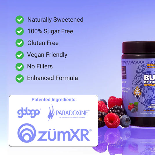HERCULES Burn of the Gods Fat Burner - Athena's Mixed Berry (60 serves)