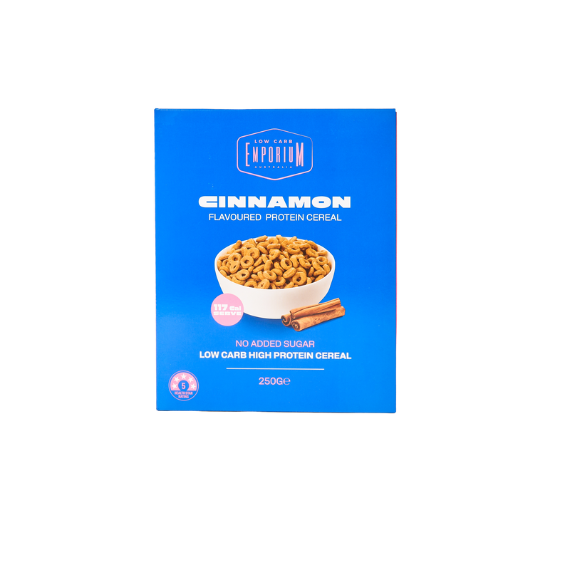 Load image into Gallery viewer, Low Carb Protein Cereal - Cinnamon Flavour - 250g
