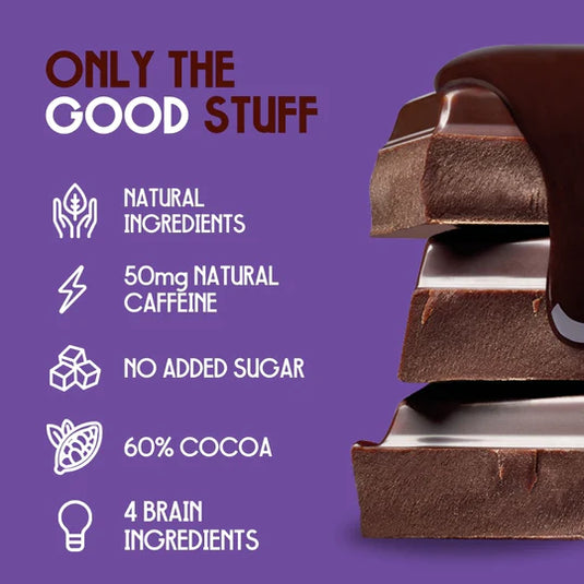 PEAK CHOCOLATE FOCUS BARS - Dark Chocolate