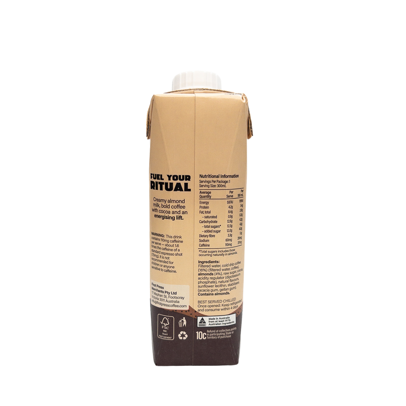 Load image into Gallery viewer, Iced Almond Milk Mocha 300ml (12 pk)
