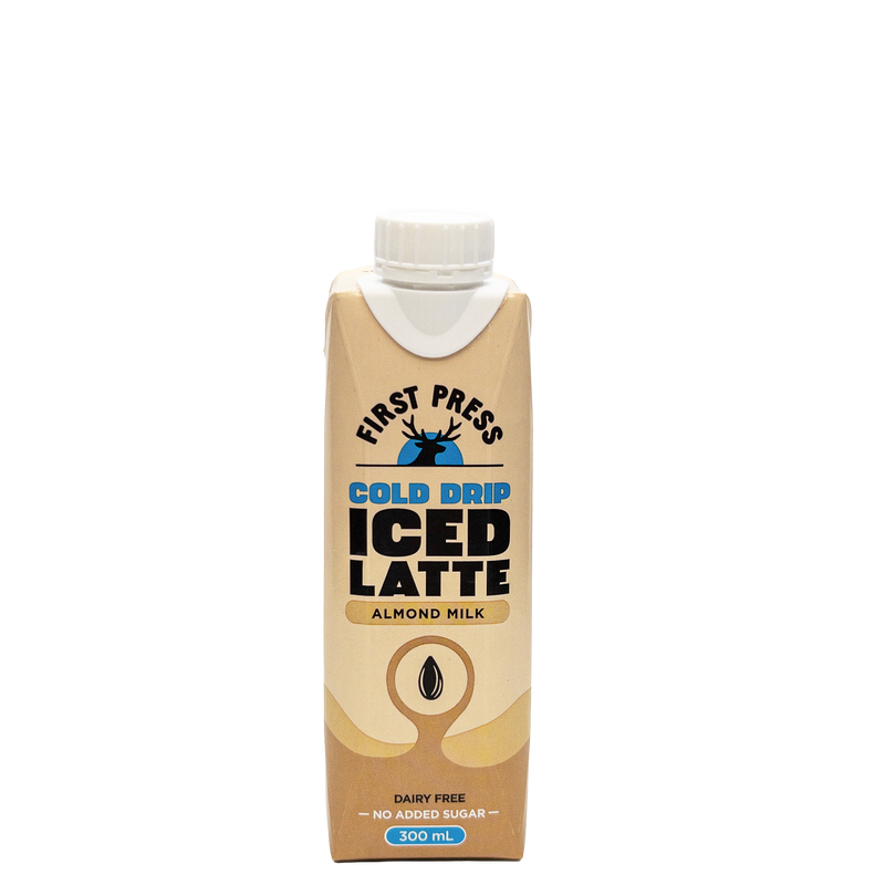 Load image into Gallery viewer, Iced Almond Milk Latte 300ml - No Added Sugar (12 pk)
