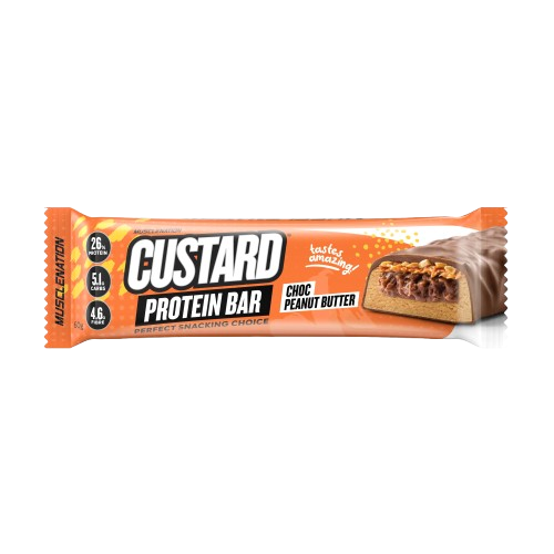 Load image into Gallery viewer, MN CUSTARD PROTEIN BAR - CHOC PEANUT BUTTER (12 bars)
