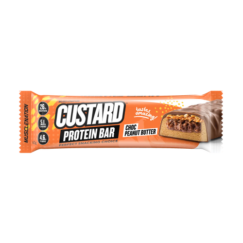 MN CUSTARD PROTEIN BAR - CHOC PEANUT BUTTER (12 bars)