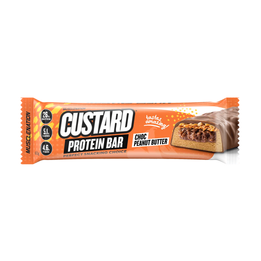 MN CUSTARD PROTEIN BAR - CHOC PEANUT BUTTER (12 bars)