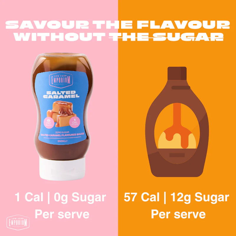 Load image into Gallery viewer, No Added Sugar Salted Caramel Sauce - 350mL
