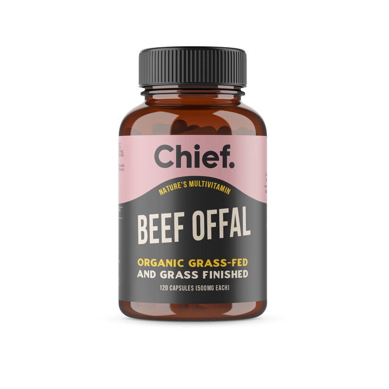 Load image into Gallery viewer, CHIEF ORGANIC BEEF OFFAL MULTIVITAMIN
