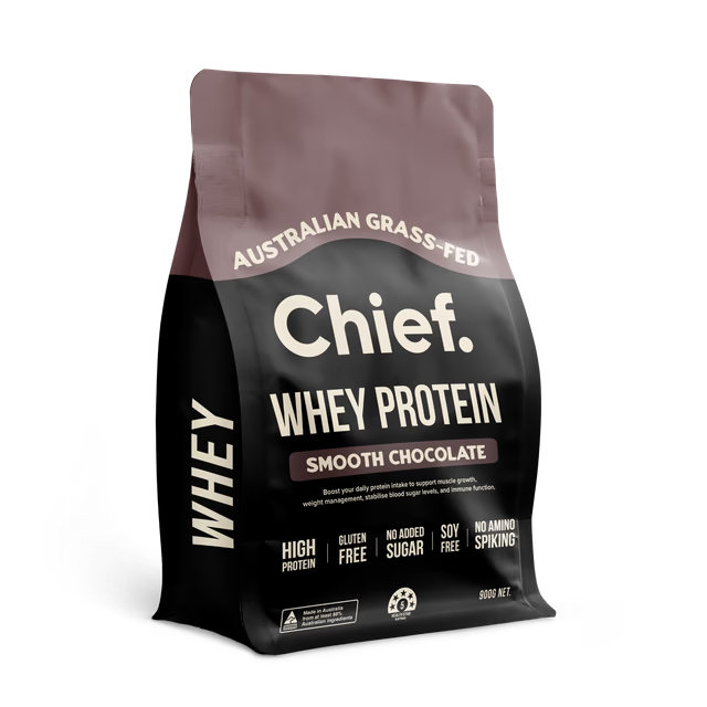 Load image into Gallery viewer, Chief Nutrition Grass-fed Whey Protein Powder (30 serves)
