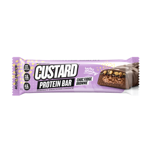 MN CUSTARD PROTEIN BAR - CHOC FUDGE  (12 bars)