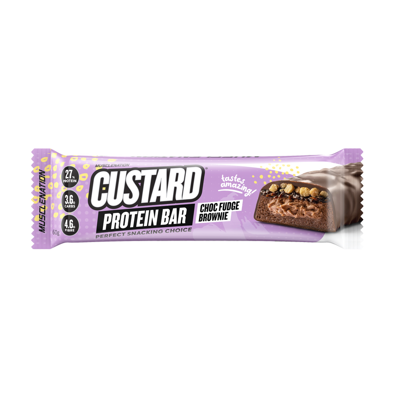 Load image into Gallery viewer, MN CUSTARD PROTEIN BAR - CHOC FUDGE  (12 bars)
