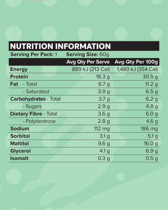 MN CUSTARD PROTEIN BAR - CHOC MINT (12 bars)