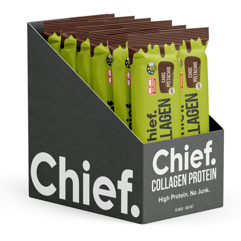 Load image into Gallery viewer, CHIEF Collagen Protein Bar (box of 12)
