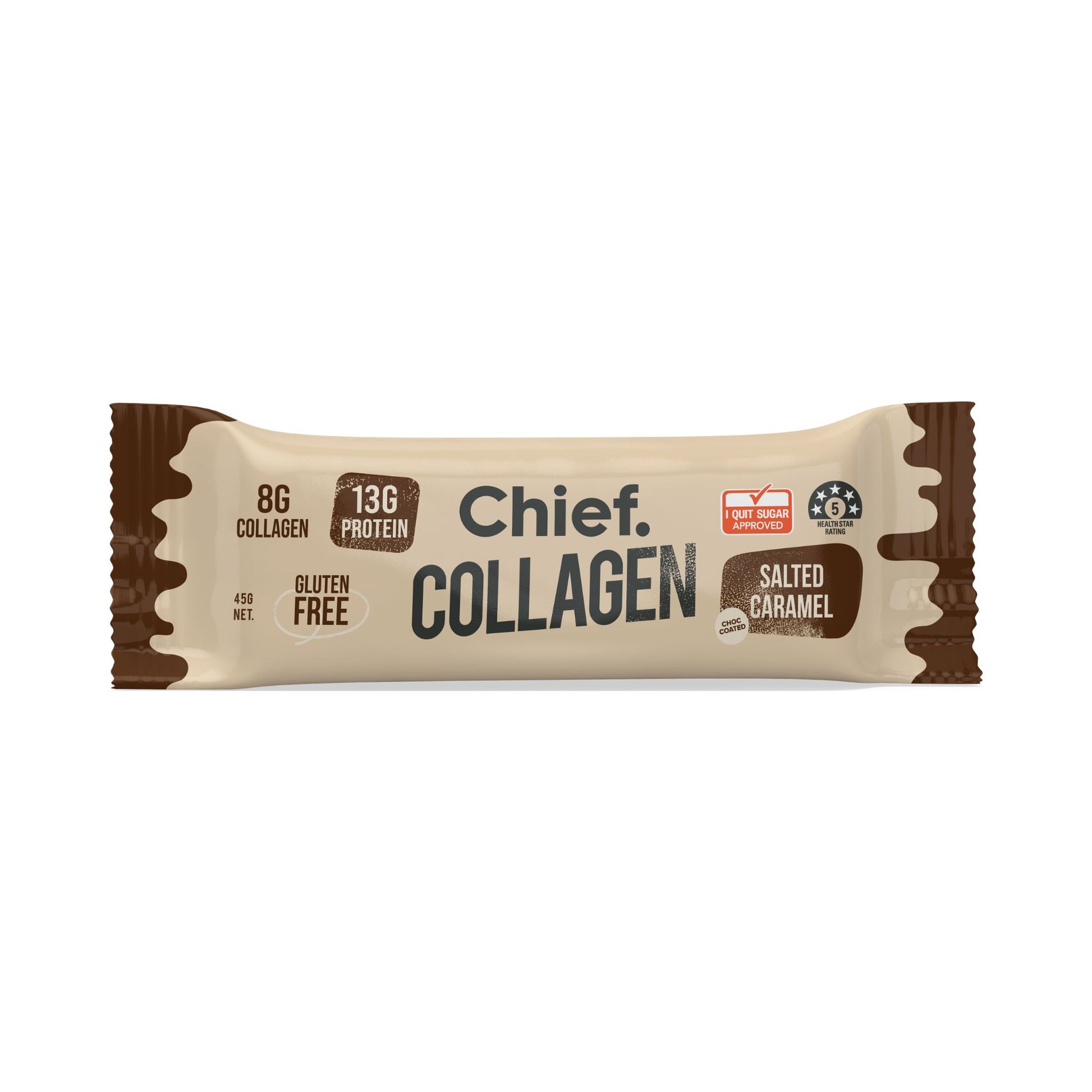 CHIEF Collagen Protein Bar - Salted Caramel