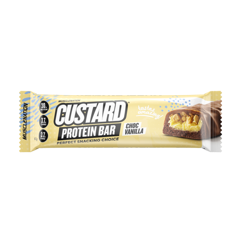 Load image into Gallery viewer, MN CUSTARD PROTEIN BAR - CHOC VANILLA (12 bars)
