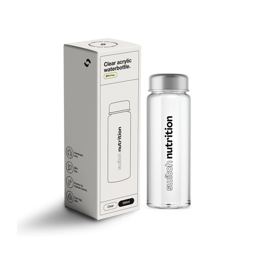 Switch Nutrition - Clear Water Bottle 500ml