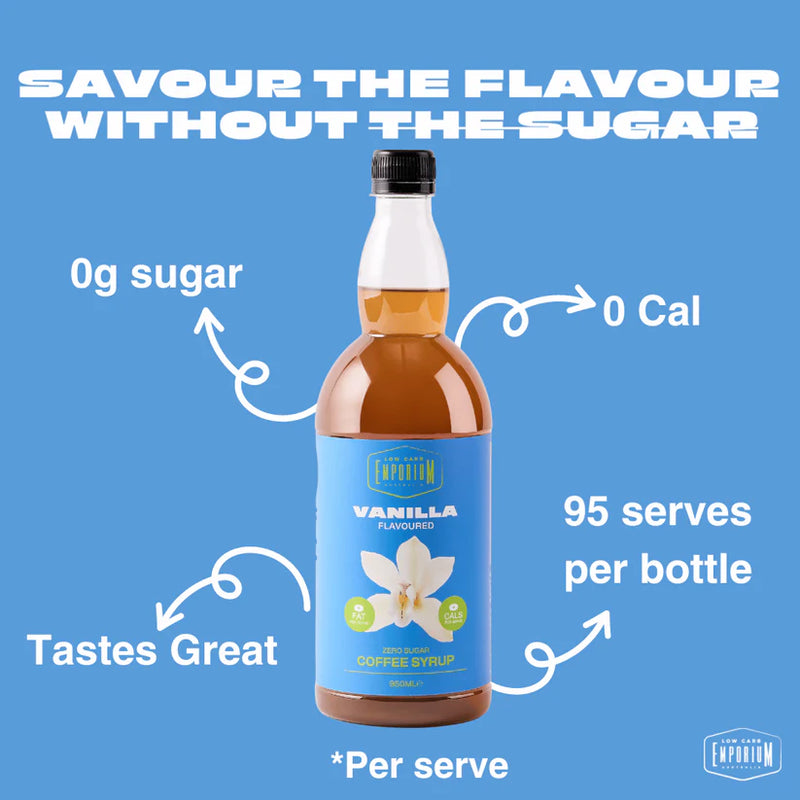 Load image into Gallery viewer, Zero Sugar Coffee Syrup - Salted Caramel Flavoured - 950mL
