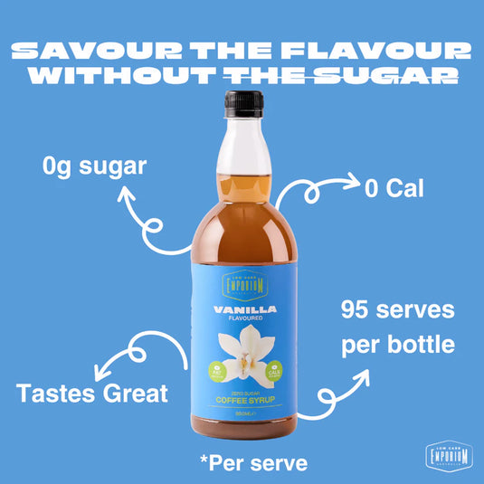 Zero Sugar Coffee Syrup - Salted Caramel Flavoured - 950mL