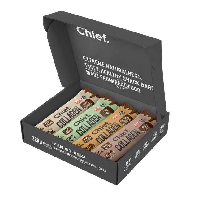 Load image into Gallery viewer, Collagen Protein Bar - Gluten Free Chocolate Sample Box
