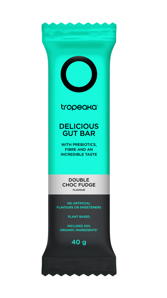 Tropeaka DELICIOUS GUT BAR - Double Choc Fudge (12 bars)