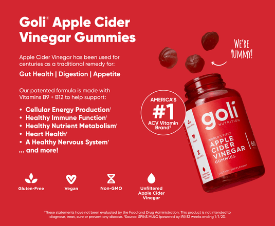 GOLI APPLE CIDER VINEGAR GUMMY