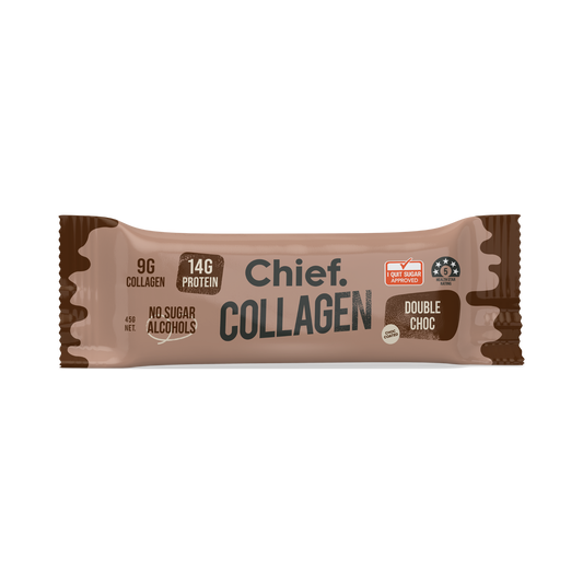 CHIEF Collagen Protein Bar - Double Choc