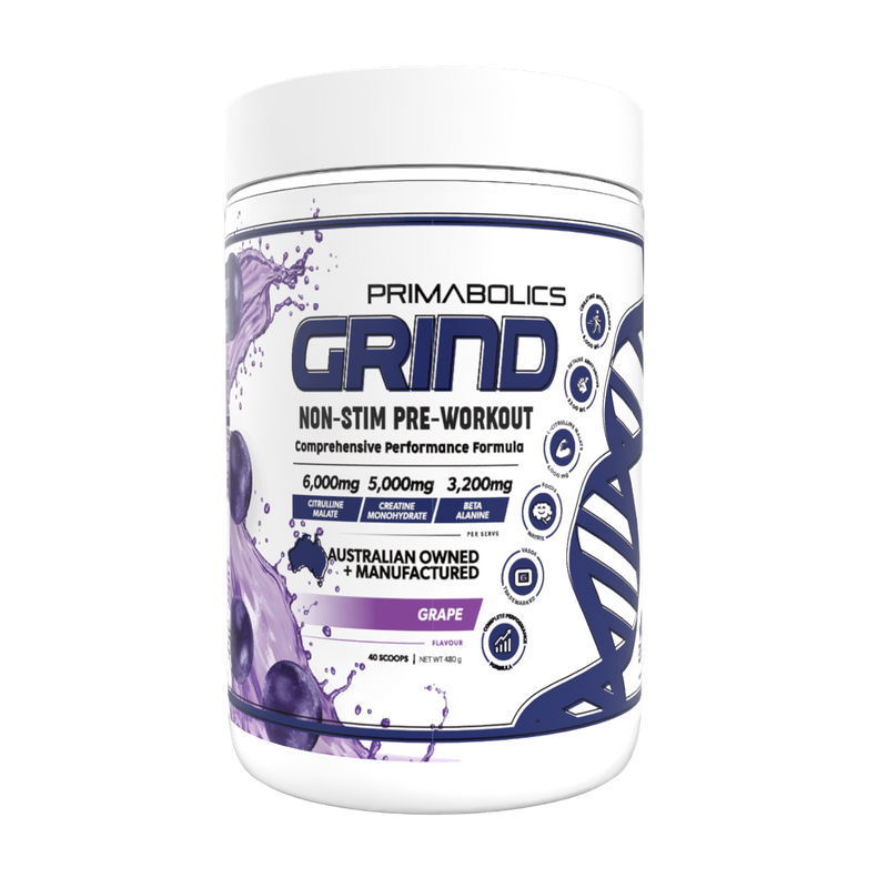 Load image into Gallery viewer, Primabolics GRIND V2  NON STIM PRE WORKOUT
